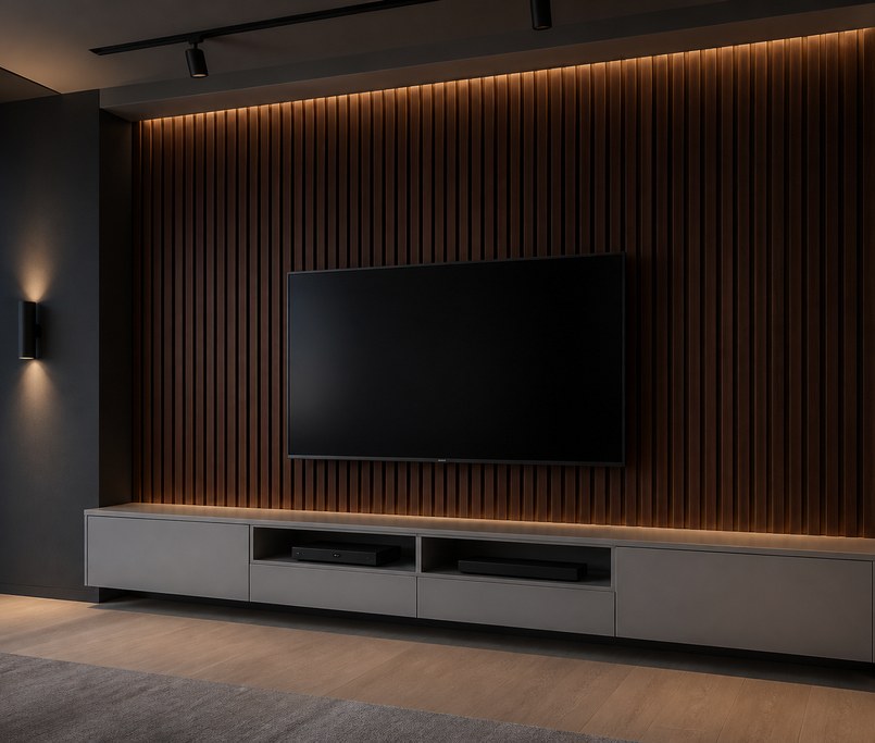 Modern TV ünitesi tasarım trendleri