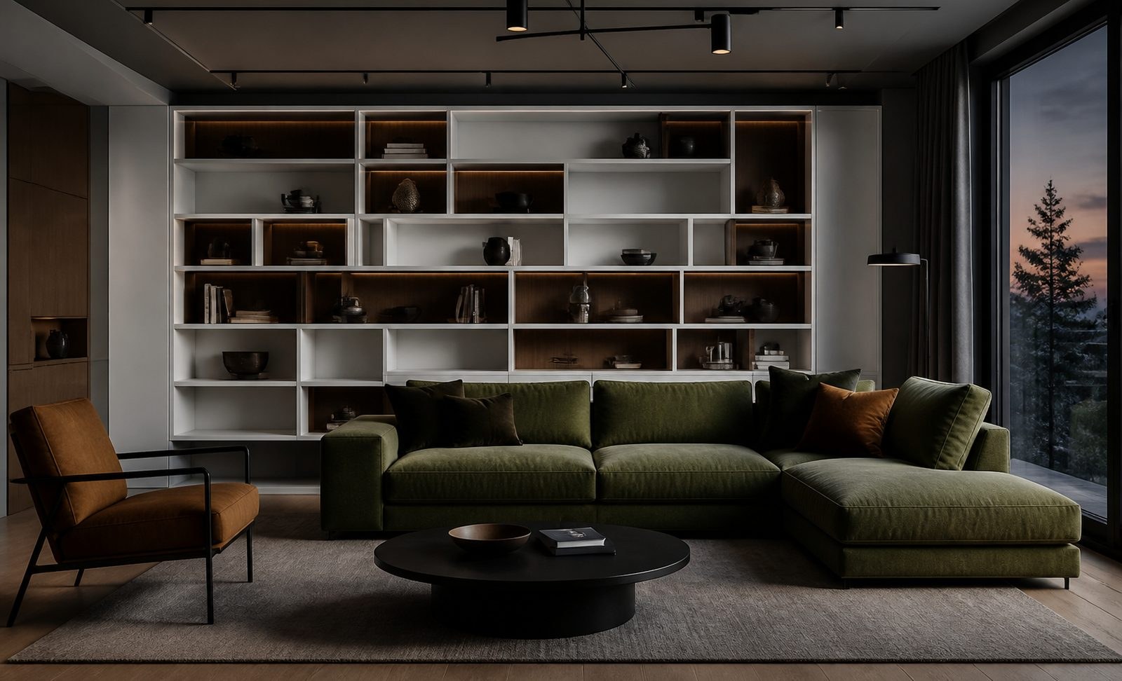 Yaşam tarzına göre tasarlanmış salon mobilyası