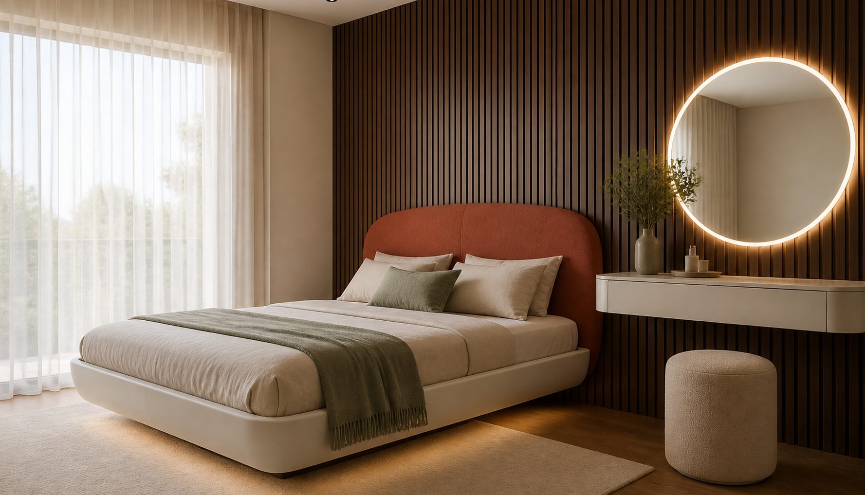 Alaçatı Villa iç mekan tasarımı — ferah salon