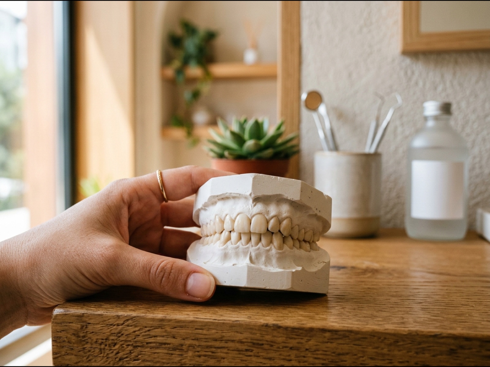 Eğitim modelinde çapraşık diş dizilimi